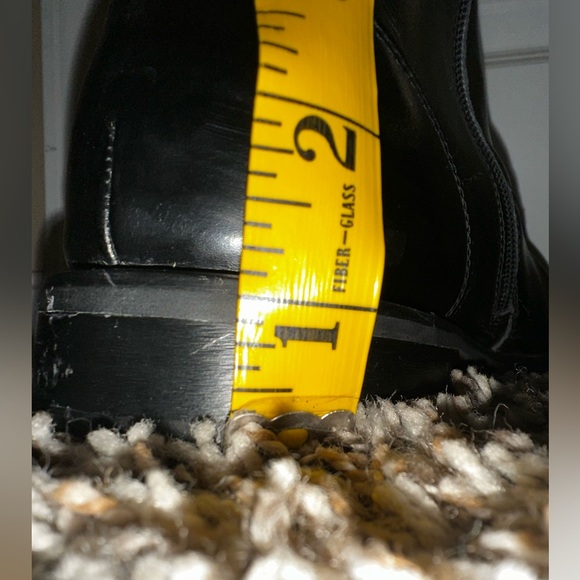 UGC Giorgio Brutini Fielding Black Plain-Toe Genuine Leather Boots Sz 9.5 - Picture 10 of 15